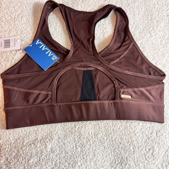 Alala Womens Adult Surf Bra Sz L Inspired by Wetsuit stitching Medium Support - Picture 9 of 16